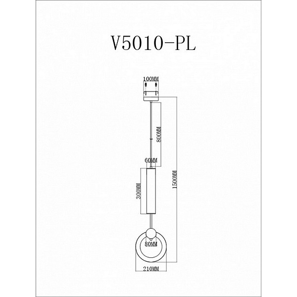 Подвес MODERLI RICHARD V5010-PL