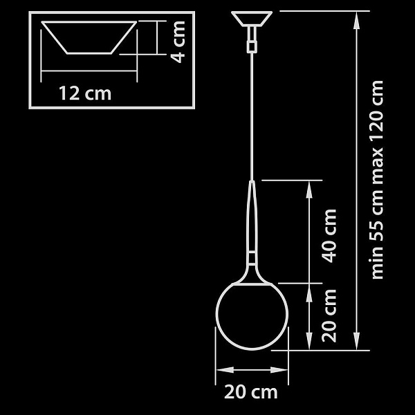 Подвес LIGHTSTAR GLOBO 803110