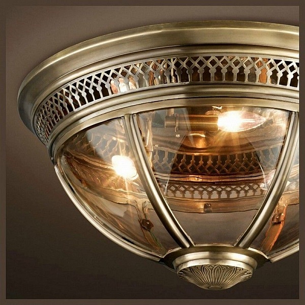 Светильник потолочный DELIGHT COLLECTION RESIDENTIAL KM0115C-4S brass