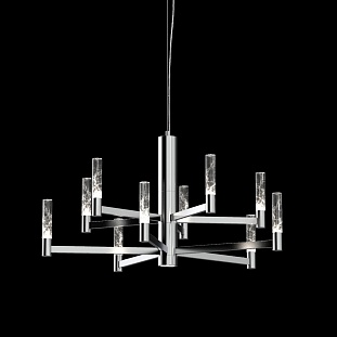Люстра подвесная DELIGHT COLLECTION MD2051 MD2051-10A chrome