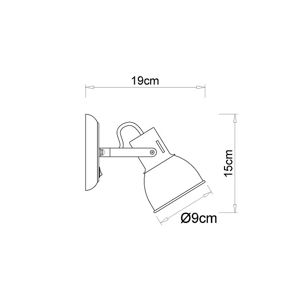 Спот ARTE LAMP JOVI A1677AP-1GO