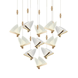 Подвес DELIGHT COLLECTION BUTTERFLY OM8201008-11 rose gold