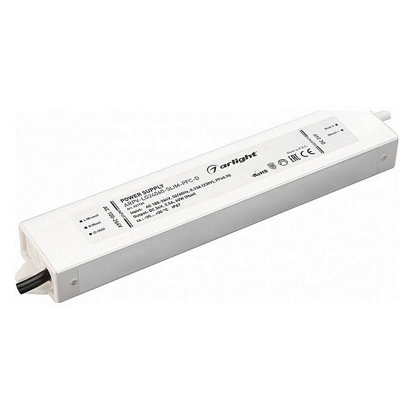Блок питания ARLIGHT ARPV-LG-SLIM 24V 60W IP67 31720