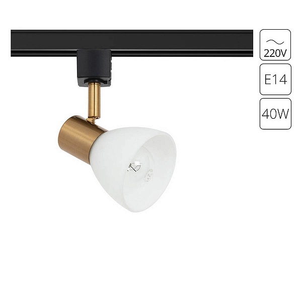 Трековый светильник ARTE LAMP FALENA A3117PL-1BK
