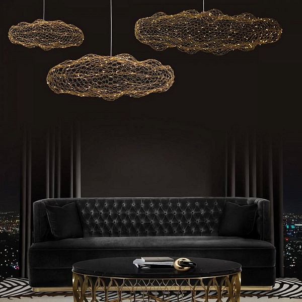 Люстра подвесная LOFT IT CLOUD 10247/350 Gold