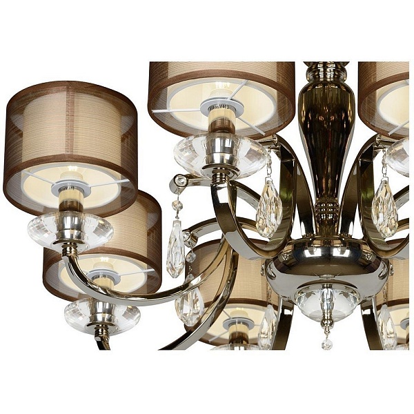 Люстра потолочная ILAMP SOFIA 88210/8 CR