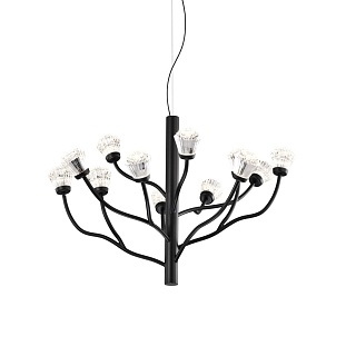 Люстра подвесная DELIGHT COLLECTION P0550 P0550-12A black