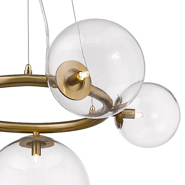 Люстра подвесная DELIGHT COLLECTION PUPPET P68092-5 brass