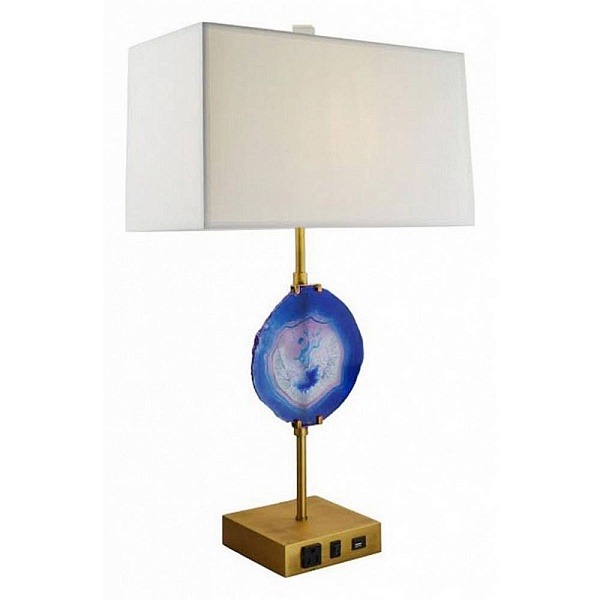 Настольная лампа IMPERIUMLOFT BLUE AGATE 143994-22