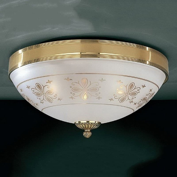 Светильник потолочный RECCAGNI ANGELO silver 6102 PL 6102/3