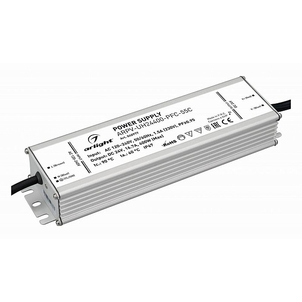 Блок питания ARLIGHT ARPV-UH 24V 400W IP67 40977
