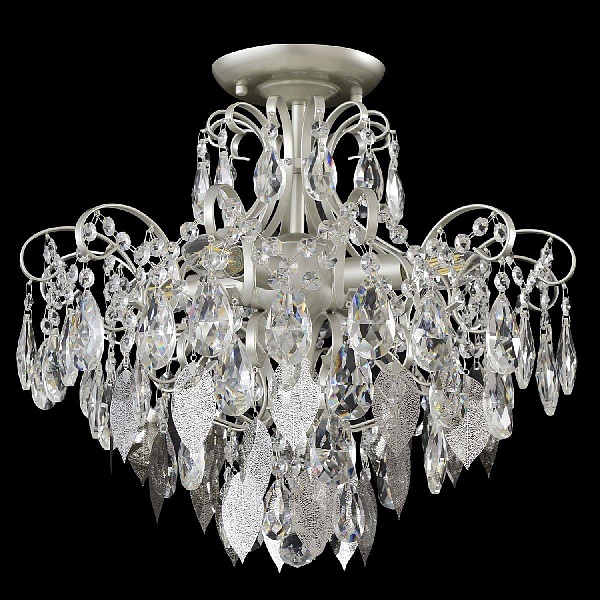 Люстра потолочная CRYSTAL LUX ESMIRALDA ESMIRALDA PL4 SILVER