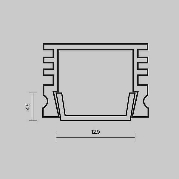 Рассеиватель MAYTONI LED STRIP PROFIL 642024