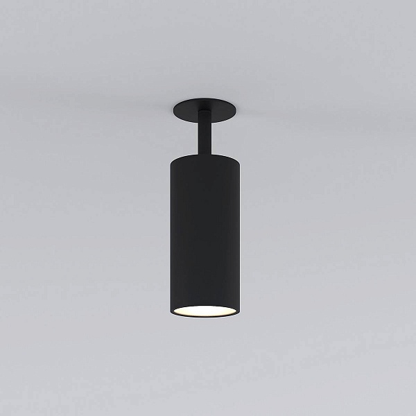 Светильник встраиваемый ELEKTROSTANDARD DIFFE Diffe черный 15W 4200K (25066/LED)