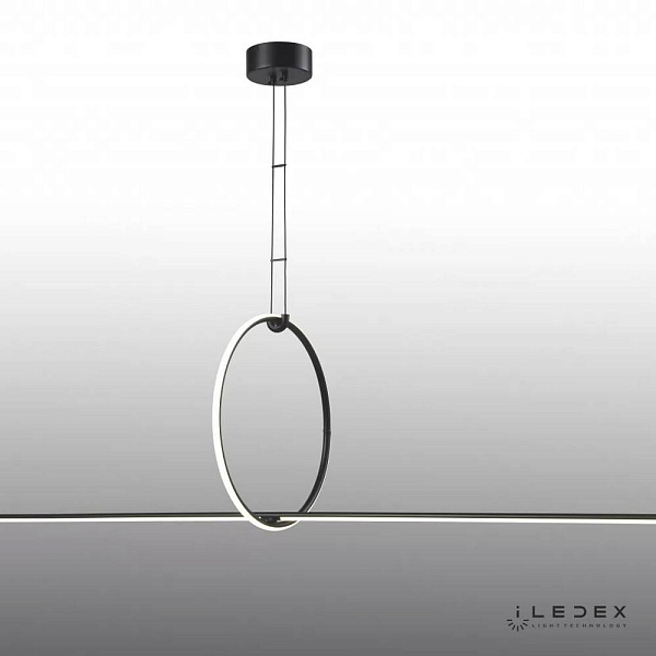Подвес ILEDEX ZOOM 10339P/A2-35W-3000K BK-WH