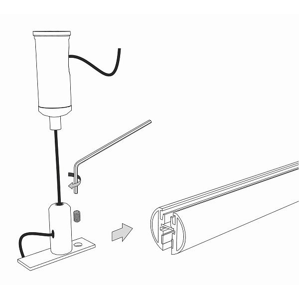 Шинопровод ELEKTROSTANDARD MINI MAGNETIC 85165/00 a067258