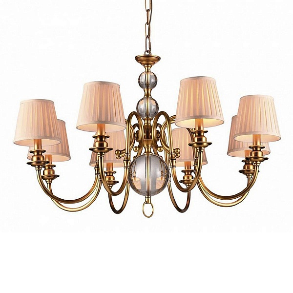 Люстра подвесная DELIGHT COLLECTION KM0837 KM0837P-8 bronze