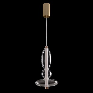 Подвес CRYSTAL LUX QUASAR QUASAR SP10W LED TRANSPARENT
