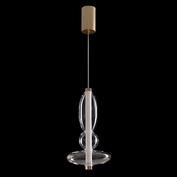 Подвес CRYSTAL LUX QUASAR QUASAR SP10W LED TRANSPARENT