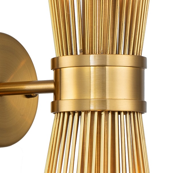 Бра DELIGHT COLLECTION ROMEO KM1239W-2 brass