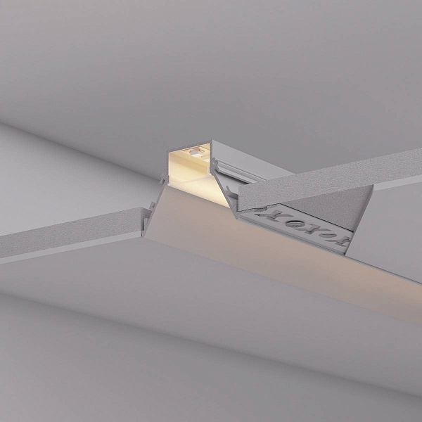 Профиль для ленты LED врезной FANTOM 34,5x91мм без рассеивателя (2м) 52543 ARLIGHT