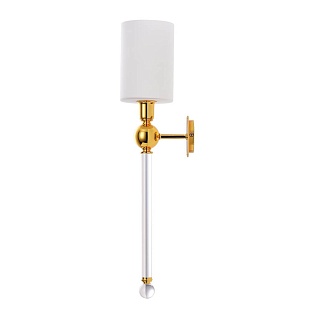 Бра CRYSTAL LUX MIRABELLA MIRABELLA AP1 GOLD/WHITE
