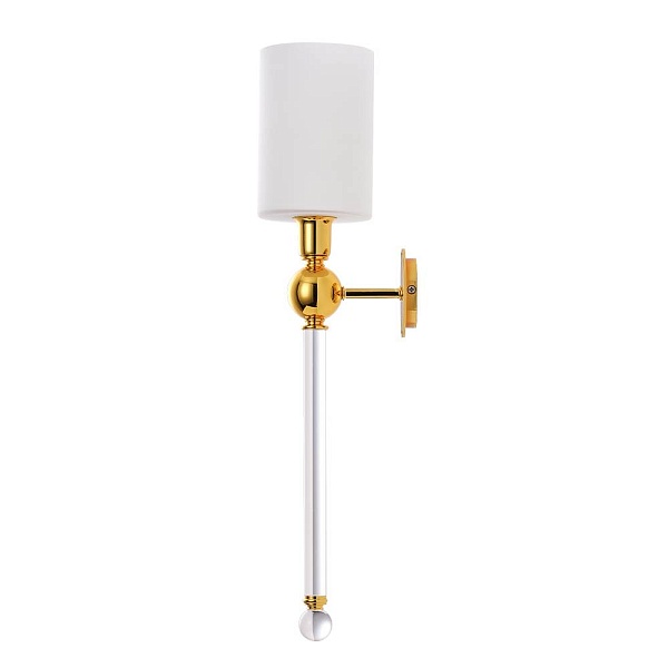 Бра CRYSTAL LUX MIRABELLA MIRABELLA AP1 GOLD/WHITE