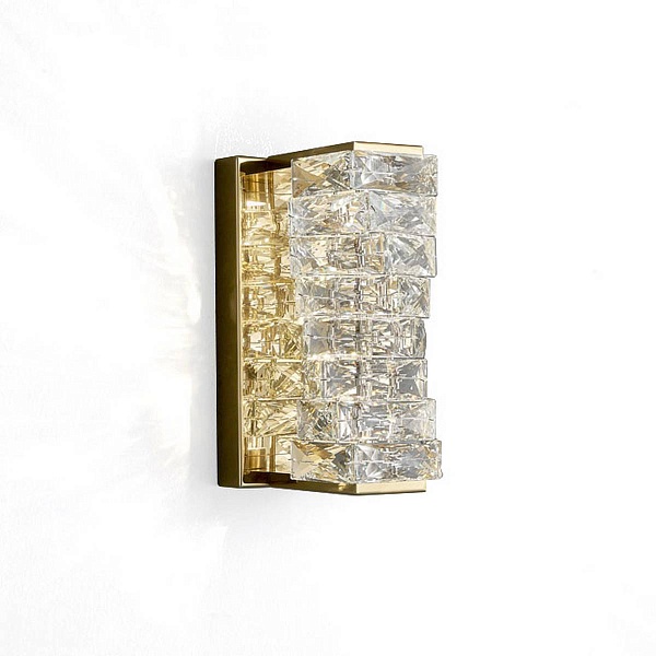 Бра DELIGHT COLLECTION GLISSANDO 6005W/S gold/clear