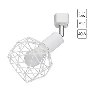 Трековый светильник ARTE LAMP SOSPIRO A6141PL-1WH