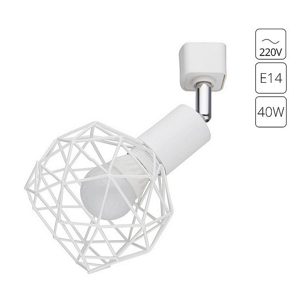 Трековый светильник ARTE LAMP SOSPIRO A6141PL-1WH