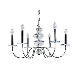 Люстра подвесная NEWPORT VANESSA 3876/C nickel