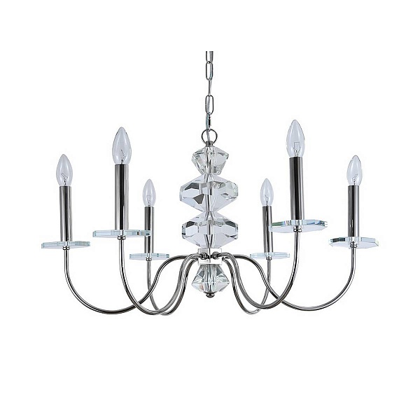 Люстра подвесная NEWPORT VANESSA 3876/C nickel