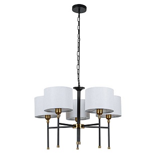 Люстра подвесная ARTE LAMP JAMIE A4090LM-5BK