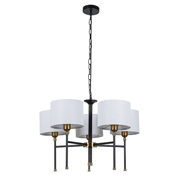 Люстра подвесная ARTE LAMP JAMIE A4090LM-5BK