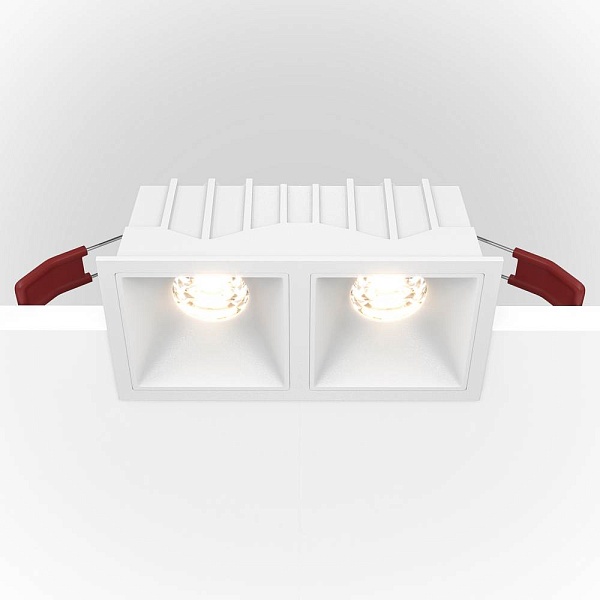 Светильник встраиваемый MAYTONI ALFA LED DL043-02-10W3K-SQ-W