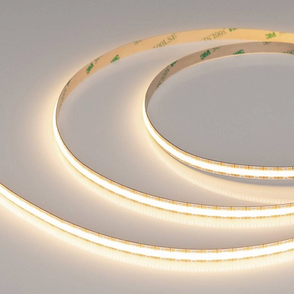 Лента LED COB-X528 11 W/m 12V IP20 COB/528 3000K 8mm (5м) 41794 ARLIGHT