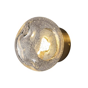Бра DELIGHT COLLECTION WALL LAMP OB2512 gold/smoky