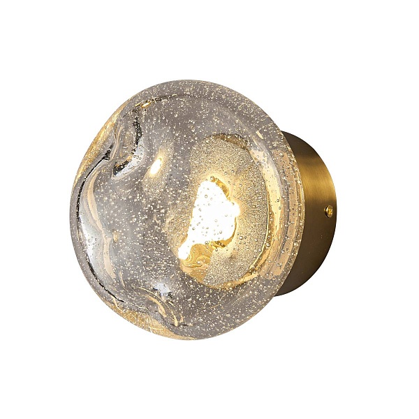 Бра DELIGHT COLLECTION WALL LAMP OB2512 gold/smoky