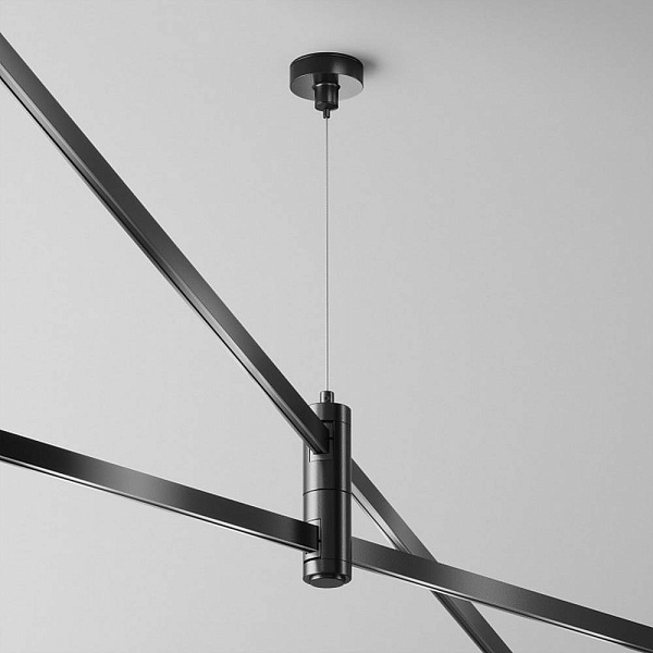 Подвесное крепление MAYTONI ACCESSORIES FOR TRACKS FLARITY TRA157SW-D1-B