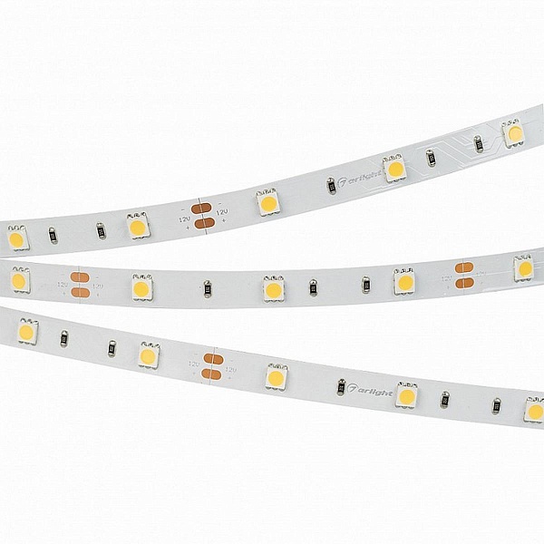Лента LED RT 2-5000 7,2 W/m 12V IP20 5060/30 8000K 10mm (5м) 16890 ARLIGHT