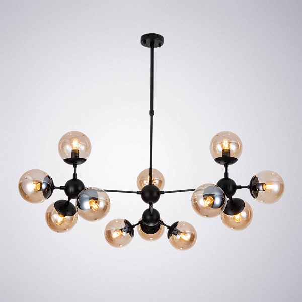 Люстра подвесная ARTE LAMP A1664SP-12BK