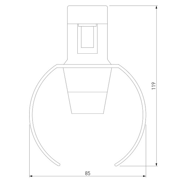 Трековый светильник ELEKTROSTANDARD ESTHETIC MAGNETIC 85119/01 a065420