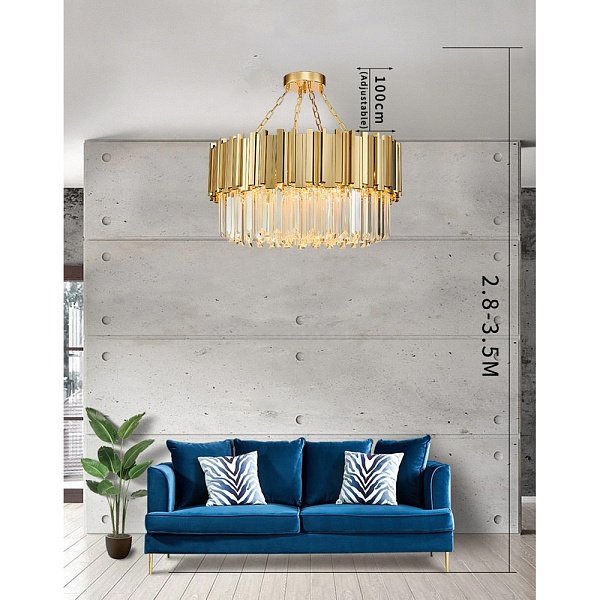 Люстра подвесная DELIGHT COLLECTION BARCLAY MD19090002-6A