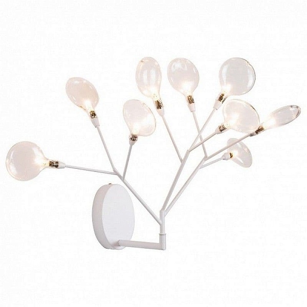 Бра CRYSTAL LUX EVITA EVITA AP9 WHITE/TRANSPARENT