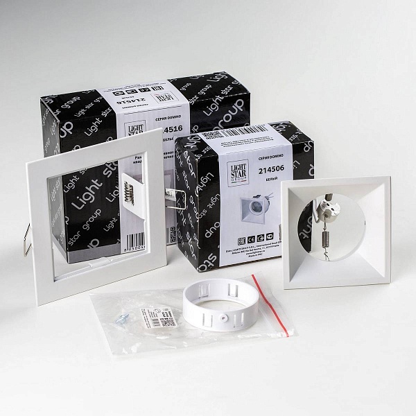 Светильник встраиваемый LIGHTSTAR DOMINO D51606WMOD