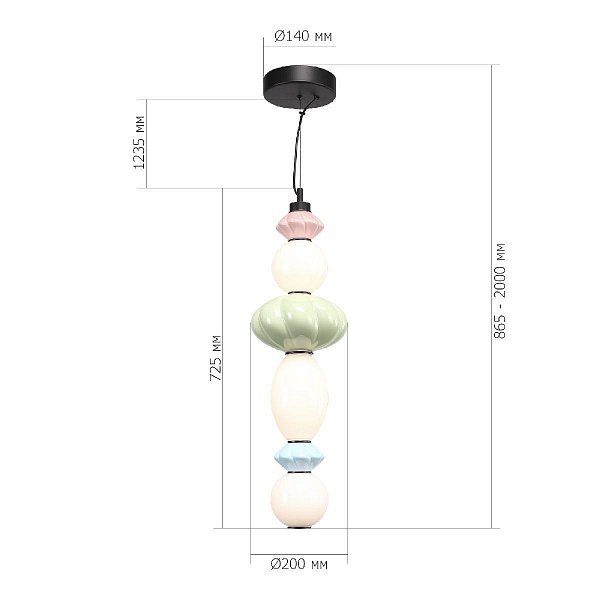 Подвес ST LUCE FLORENTINI SL6134.433.01