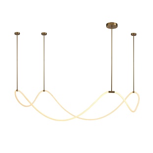 Подвес DELIGHT COLLECTION 10521 10521P brass/white