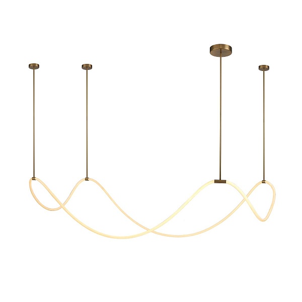 Подвес DELIGHT COLLECTION 10521 10521P brass/white