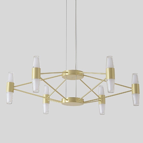 Люстра подвесная CRYSTAL LUX DOROTEA DOROTEA SP6 GOLD