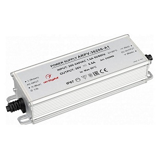 Блок питания ARLIGHT ARPV 36V 200W IP67 35966